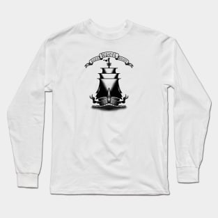 HomeSchoolTattoo PirateShip Long Sleeve T-Shirt